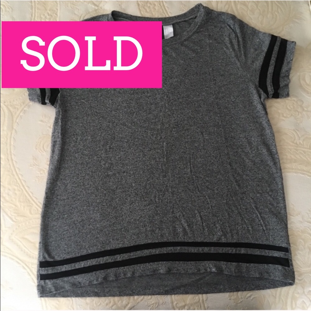 Mesh Striped T-shirt